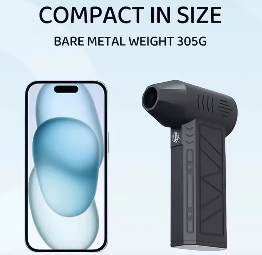 Mini Jet Fan High-Speed Turbo Air Blower – Portable Rechargeable Electric Dust Cleaner & Cooling Fan